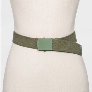 New Military Green Buckle Belt Medium